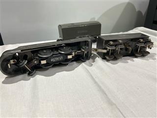 Lionel 1688 Gunmetal Locomotive w/ 2x 1689T Tenders – Prewar O Gauge – One Power